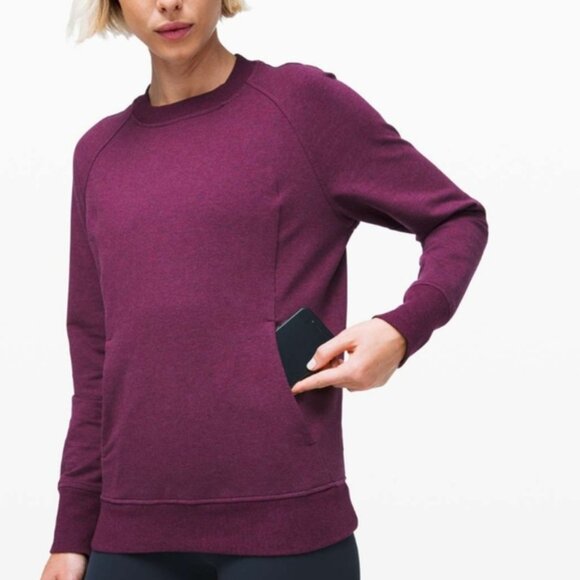 Lululemon Scuba Crew Heathered Marvel - Picture 4 of 9